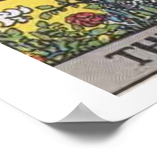 Das Magician Tarot Card Poster (Ecke)