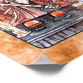 Das Magician Tarot Poster (Ecke)