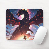 Das Magische Drachenmousepad Mousepad (Mit Mouse)