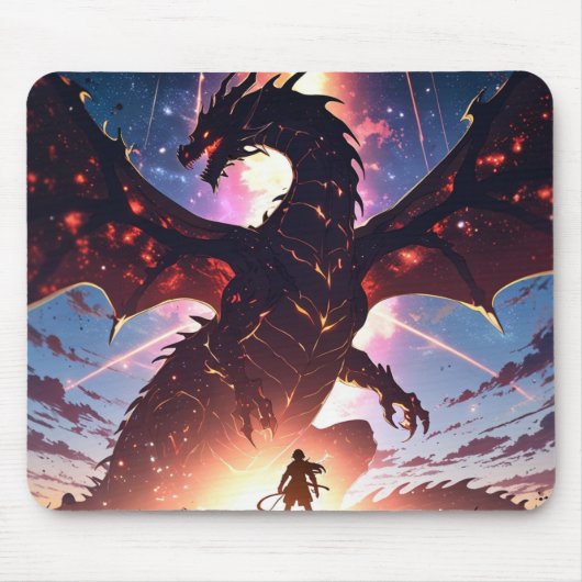 Das Magische Drachenmousepad Mousepad (Vorne)