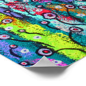 Das Magische Frühlingsposter des Monarchen Poster (Ecke)