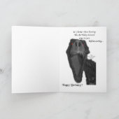 Das magische Geburtstagspferd Karte (Innenseite)