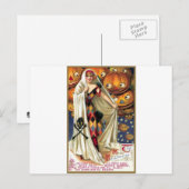 Das magische Halloween Postkarte (Vorne/Hinten)