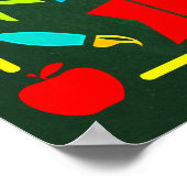 Das Magische Klassenzimmer regiert Poster (Ecke)