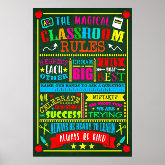 Das Magische Klassenzimmer regiert Poster
