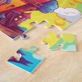 Das magische Land der Süßigkeiten Puzzle (Seite)