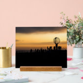 Das magische Nordkap Acrylschild (Hochzeit)