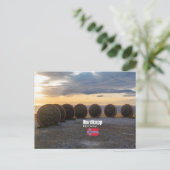 Das magische Nordkapp Postkarte (Stehend Vorderseite)