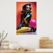 Das magische Osterei Poster (Küche)
