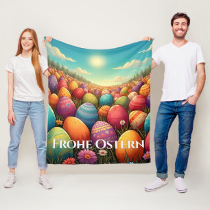 Das magische Osterland Fleecedecke