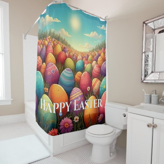 Das magische Östland Duschvorhang (Beispiel)