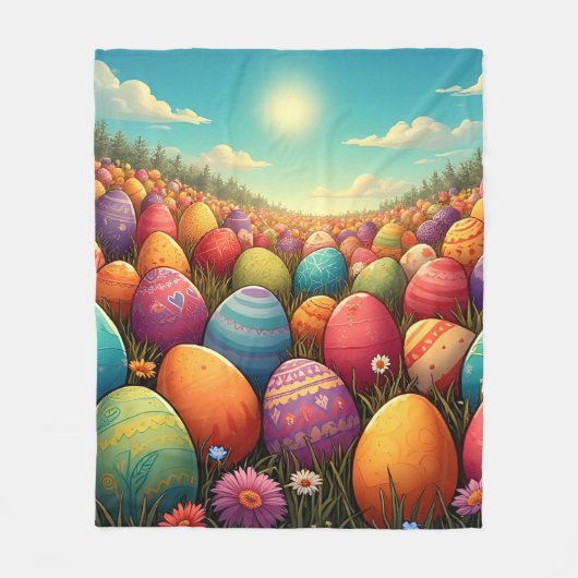 Das magische Östland Fleecedecke (Vorderseite)