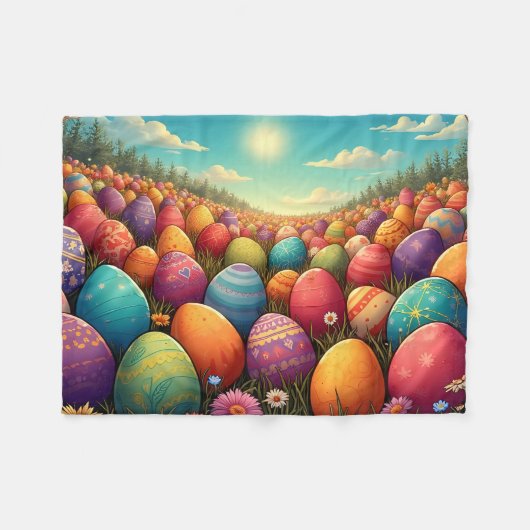 Das magische Östland Fleecedecke (Vorderseite (Horizontal))