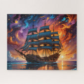 Das magische Schiff Puzzle (Horizontal)