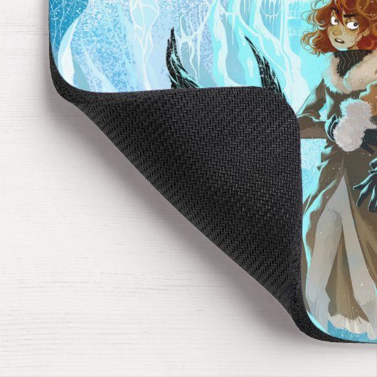 Das magische Zaubermauspad der Schneekönigin Mousepad (Ecke)