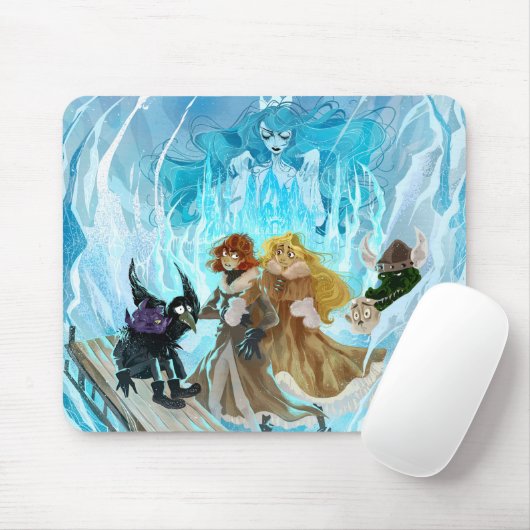 Das magische Zaubermauspad der Schneekönigin Mousepad (Mit Mouse)