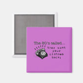 Das Magnet der 80er Jahre (Vorderseite/Rückseite)