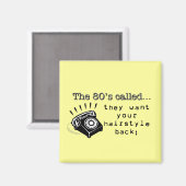Das Magnet der 80er Jahre (Vorderseite/Rückseite)