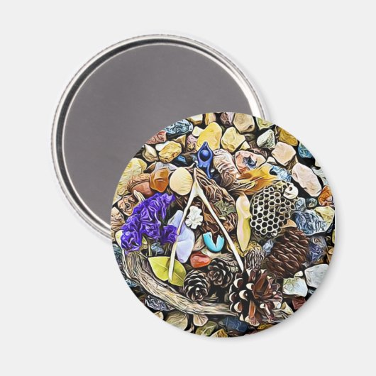 Das Magnet der Gatherers (Vorderseite/Rückseite)