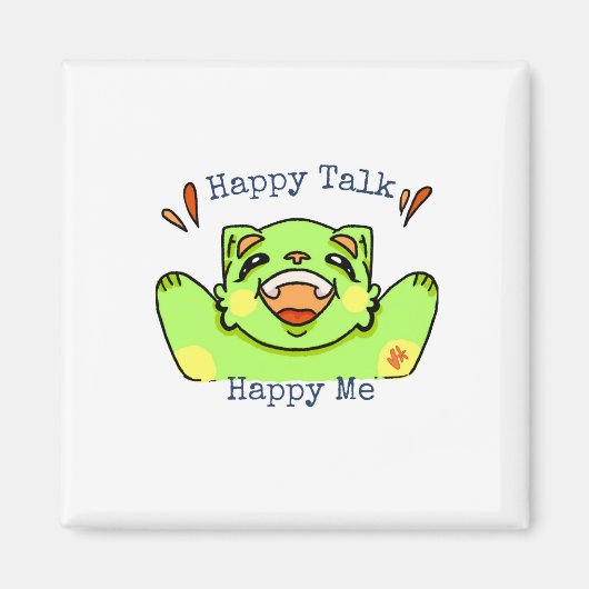 Das Magnet der guten Laune" (Vorne)