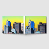 Das Magnet der Poster Card des Custom House Boston Gästebuch (Voll)