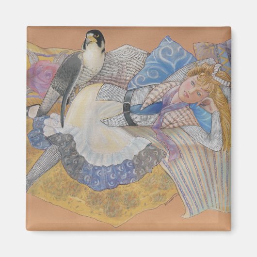 Das Magnet des Großen Peregrinen Falken (Vorne)