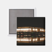 Das Magnet des Kennedy Center (Vorderseite/Rückseite)