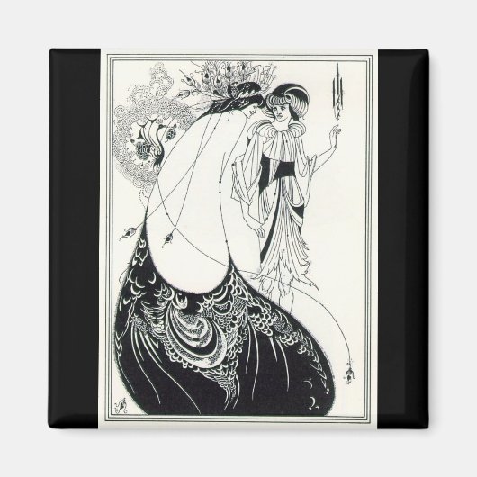 Das Magnet des Pfauenspucks (Vorne)