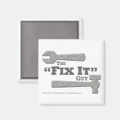 Das Magnet "Fix It"-Typ (Vorderseite/Rückseite)