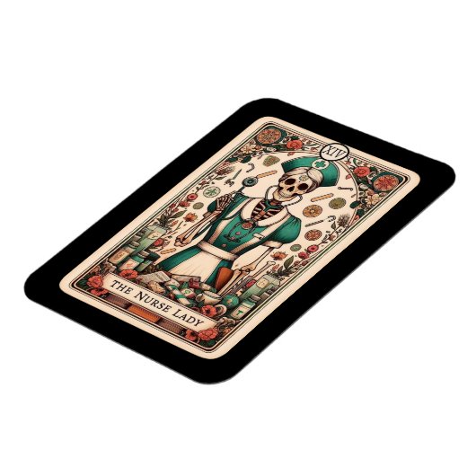 Das Magnet für das Nurse Lady Tarot (Linke Seite)