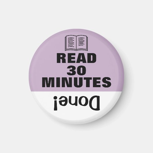 Das Magnet für die Erinnerung von Kid-Routinen les (Vorne)