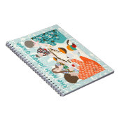 Das Mah Jongg Game-Notebook Notizblock (Rechte Seite)