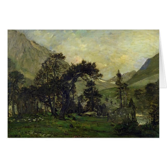 Das Mahoura bei Cauterets (Vorderseite (Horizontal))