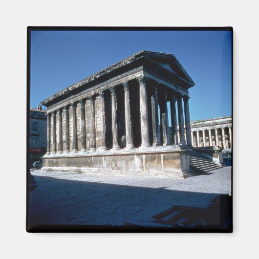 Das Maison Carree Magnet (Vorne)