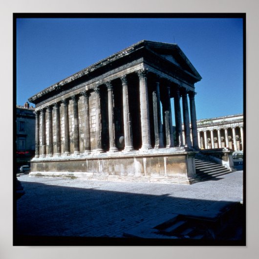 Das Maison Carree Poster (Vorne)