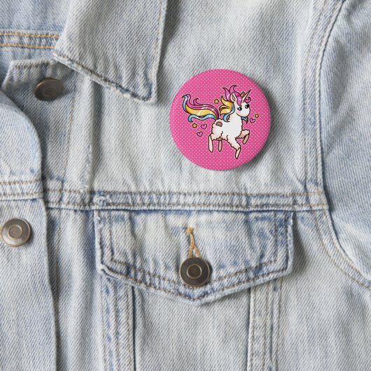 Das majestätische Llamacorn Button (Beispiel)