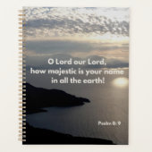 Das Majestic Name Bible Verse Planer (Vorderseite)