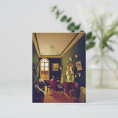 Das Malerstudio, 1843 Postkarte (Stehend Vorderseite)