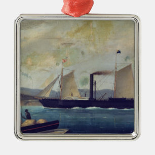 Das "Mallorcan", auf dem Schiff George Sand und Ornament Aus Metall