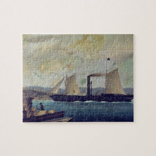 Das "Mallorcan", auf dem Schiff George Sand und Puzzle (Horizontal)