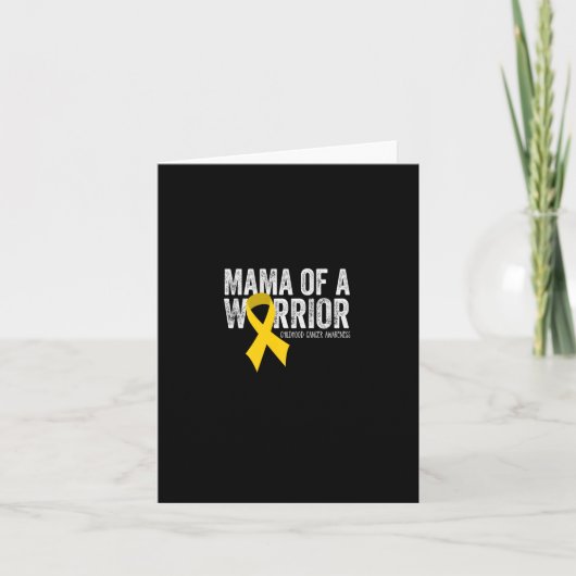 Das Mama eines Kritikers Karte (Vorderseite)