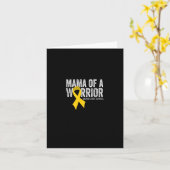 Das Mama eines Kritikers Karte (Gelbe Blume)