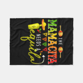 Das Mamacito benötigt einen Tequila Cinco De Mayo Fleecedecke (Vorderseite (Horizontal))
