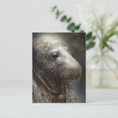Das Manatee Postkarte (Stehend Vorderseite)