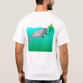 Das Manatis! T-Shirt (Rückseite)