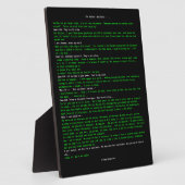 Das Manifest des Hackers Fotoplatte (Seite)