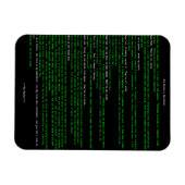 Das Manifest des Hackers Magnet (Horizontal)