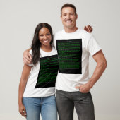 Das Manifest des Hackers T-Shirt (Unisex)
