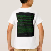Das Manifest des Hackers T-Shirt (Rückseite)