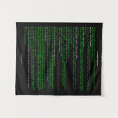 Das Manifest des Hackers Wandteppich (Vorderseite (Horizontal))